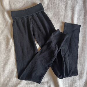 Sansha knit ballet warm up pants with drawstring waistband - small